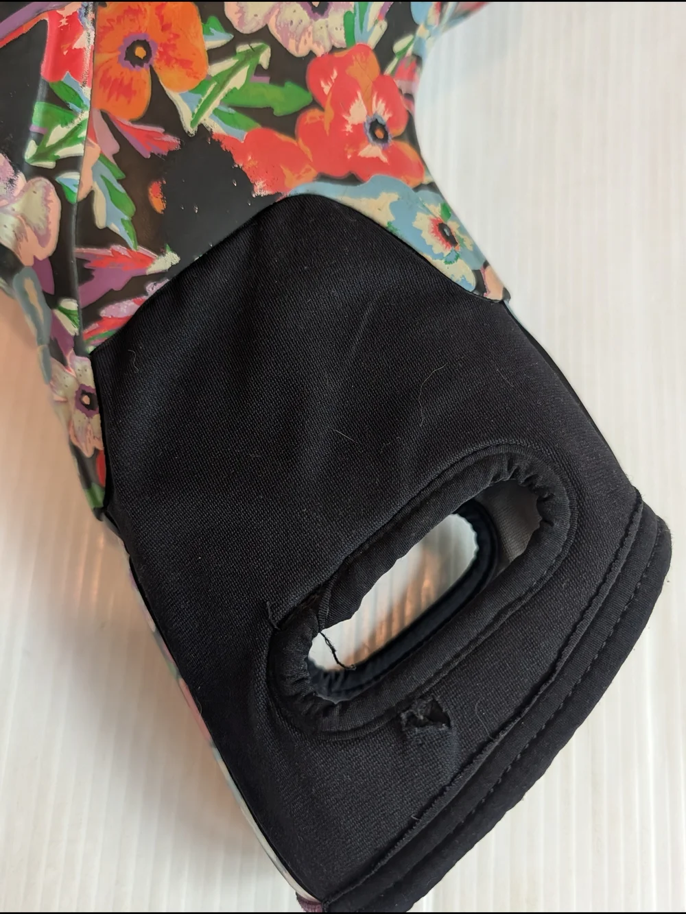 BOGS Kids Pansies Floral Waterproof Rain Boots - Size 1 Girls